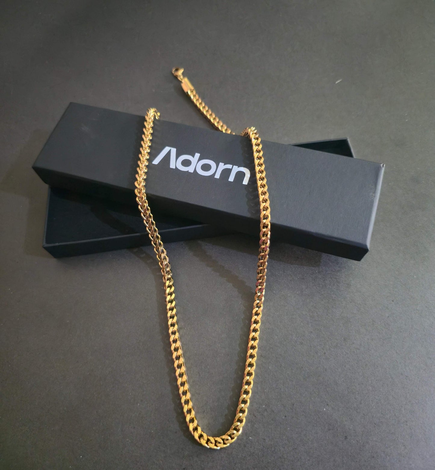 The Golden Grain – 4mm Interwoven Wheat ✨