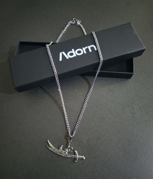 The Warrior’s Edge – Zulfiqar Saber Pendant ⚔️