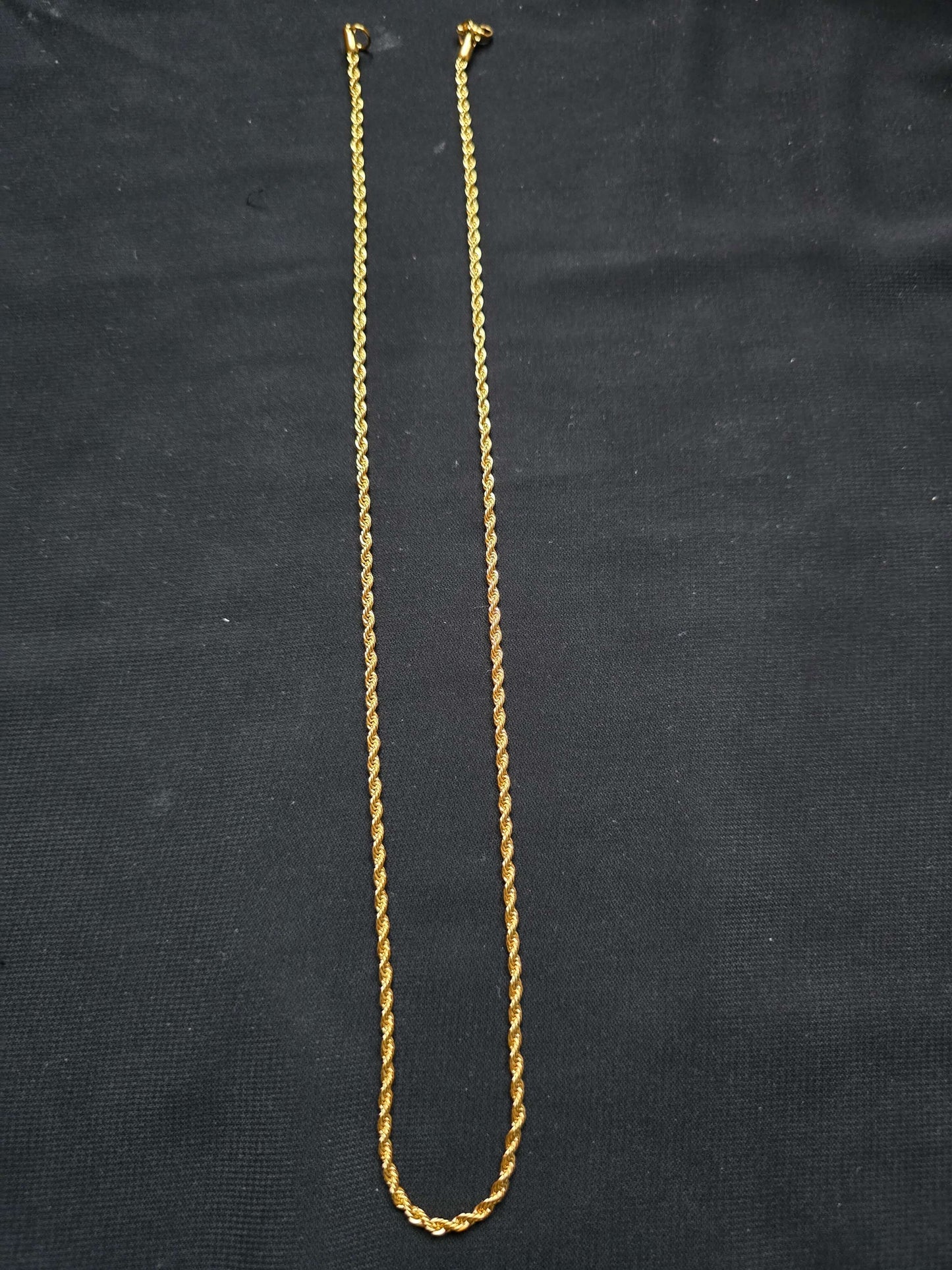 The Aureus Rope – 5mm Diamond-Twist Gold 🔱